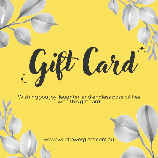 Wildflower Glass Gift Card