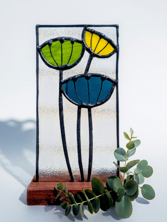 Trio of Flowers - Multi