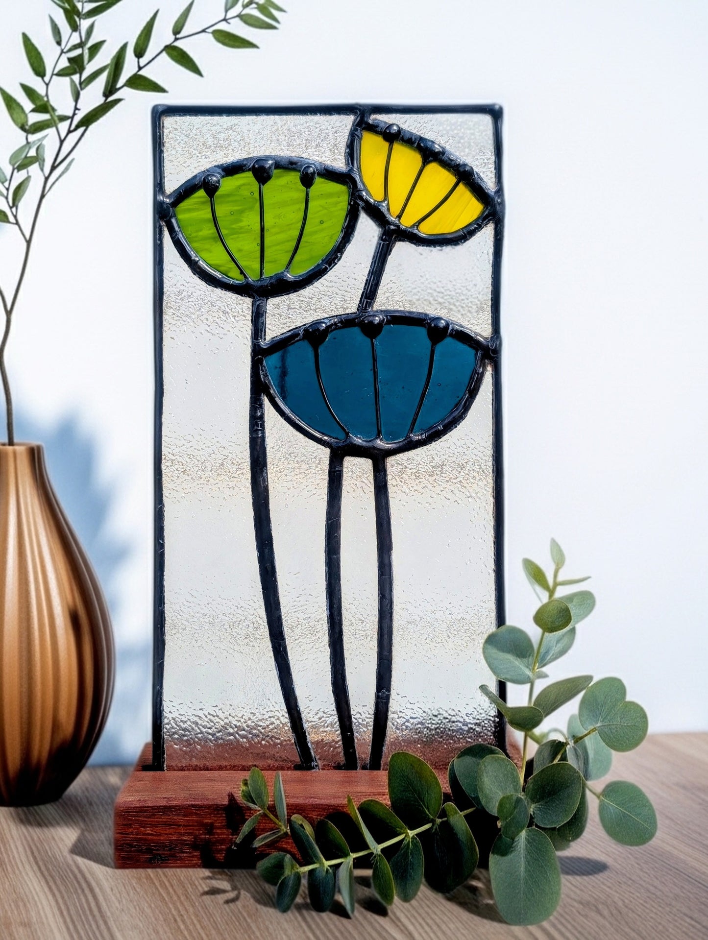 Trio of Flowers - Multi