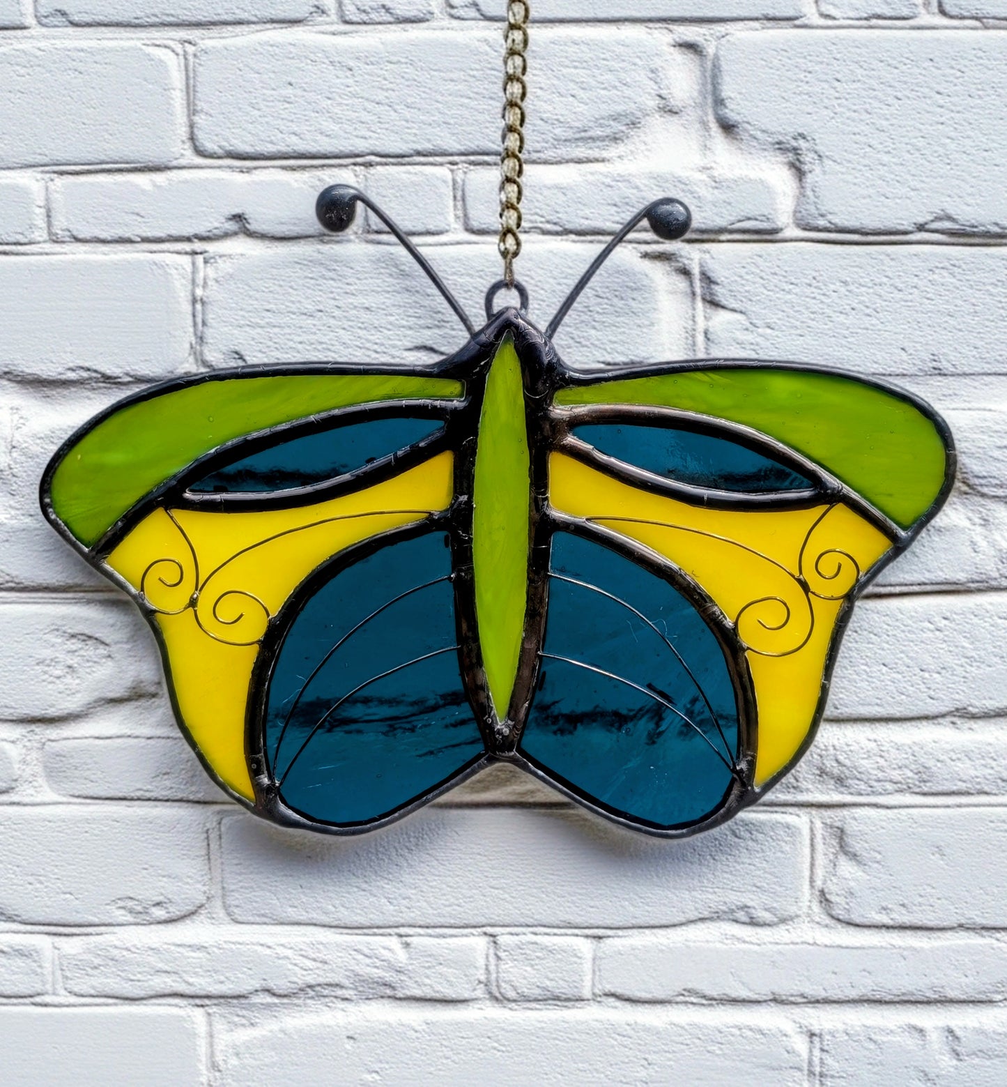 Whimsical Butterfly Suncatcher