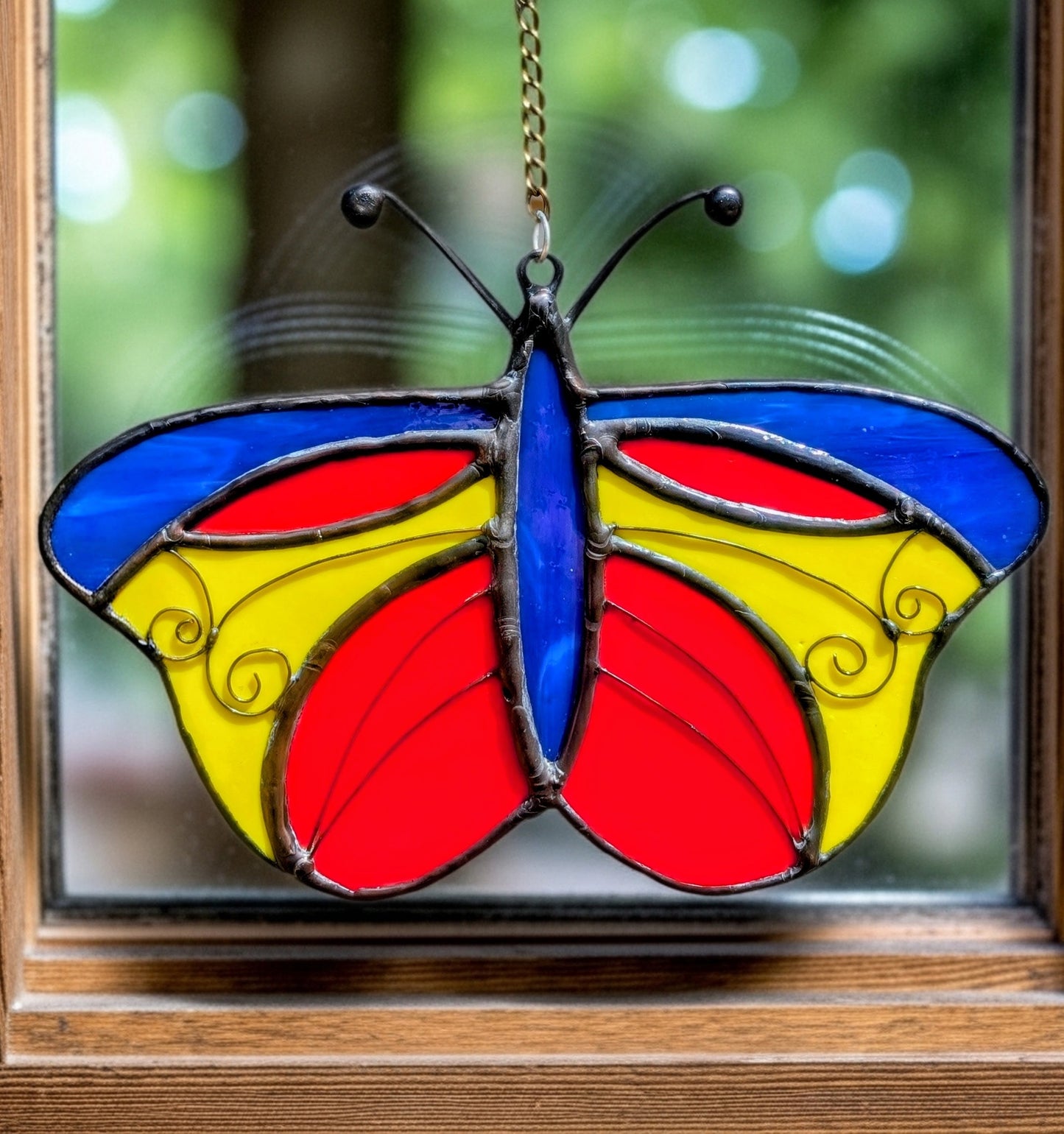 Whimsical Butterfly Suncatcher